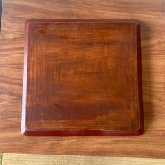 お盆　漆器　木製の画像