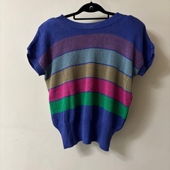 半袖ニットの画像