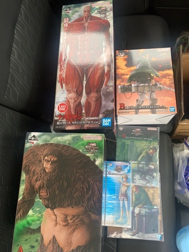 進撃の巨人　一番くじ　フィギュア