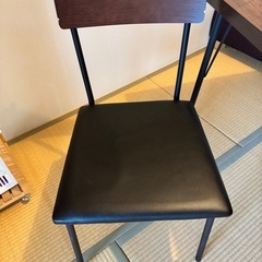 ダイニングセット(テーブル、椅子２脚)ナフコ製の画像