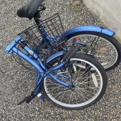 取引中　折りたたみ自転車　使用回数数回の画像