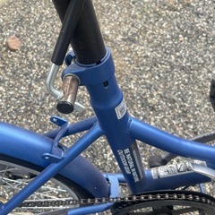 取引中　折りたたみ自転車　使用回数数回の画像