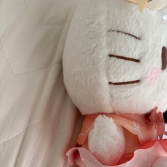 【新品・未使用】サンリオ　ハローキティ　きらきらおやつタイムBIGぬいぐるみ★の画像