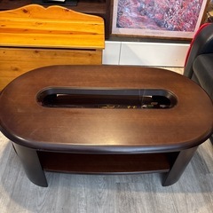 昭和レトロ　センターローテーブルの画像
