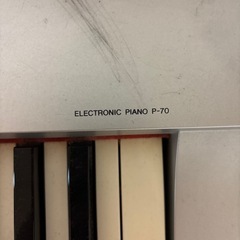 YAMAHA電子ピアノ　P-70の画像