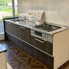 展示品　未使用　クリナップ　システムキッチン2550mmの画像