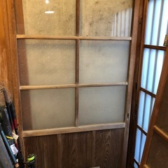 古民家　建具　まとめて　9枚の画像