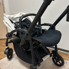 バガブービー6（定価約10万円）AB型・対面可・大容量バスケット・美品ベビーカーの画像