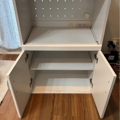キッチンボード　白色の画像
