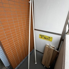 【決まりました】突っ張り式洗濯機ラックの画像