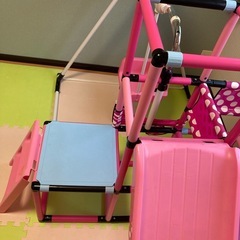 ジャングルジム　すべり台の画像