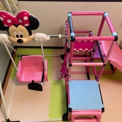 ジャングルジム　すべり台の画像