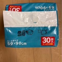 新品未使用　
使い捨て防水シーツ　の画像