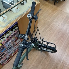 ☆ドリーム荒牧店☆ジモティー割引有☆【クリーニング済み】Jeep 折りたたみ自転車 20インチ グリーンの画像