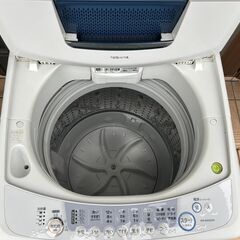 東芝 全自動洗濯機 AW-60GA（風乾燥機能付き）7kg容量 中古　2005年4月発売モデル　屋外保管の画像