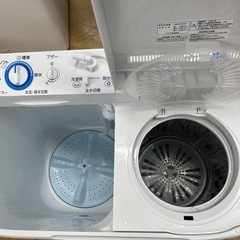 AQUA アクア 2槽式洗濯機 AQW-N501 2025年製 洗い5.0kg 2槽式 洗濯機 のご紹介です！の画像