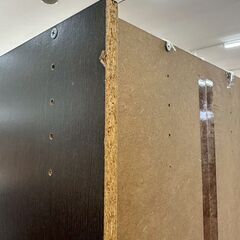 ★リユースのサカイ高崎店★TJ13056  棚 ダークブラウン H174.5×D30×W42 クリーニング済みの画像