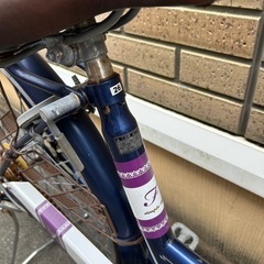 無料、自転車、前輪空気ありませんの画像