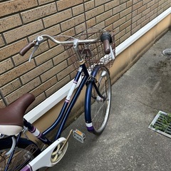 無料、自転車、前輪空気ありませんの画像
