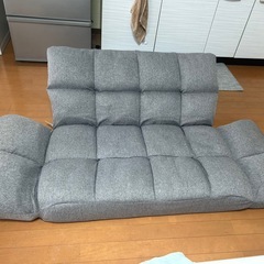 【ニトリ】コンパクトリクライニングソファー【脚付き】の画像