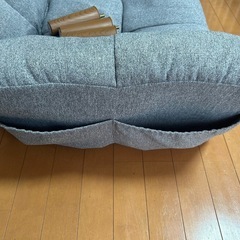 【ニトリ】コンパクトリクライニングソファー【脚付き】の画像