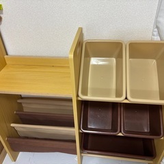 ベビー キッズ 木調 棚 
本棚  の画像