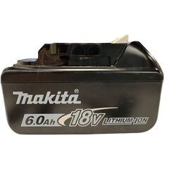 マキタ バッテリー BL1860B 18V 6.0Ah 充電回数7回 PSEマーク有 マキタ製バッテリーチェッカーにて診断済 中古の画像