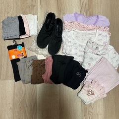 女の子／女児服　キッズ120〜130センチ　秋〜冬用洋服など　計34点の画像