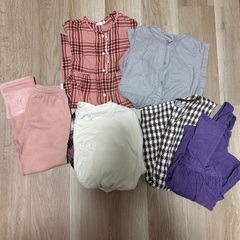 女の子／女児服　キッズ120〜130センチ　秋〜冬用洋服など　計34点の画像