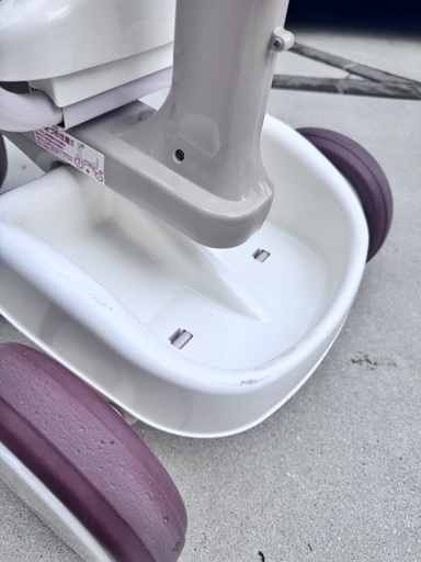 iimo 折り畳める三輪車　ホワイト　外箱取説あり