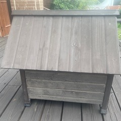 小型犬用の犬小屋あるいは猫小屋 
洗浄済み の画像