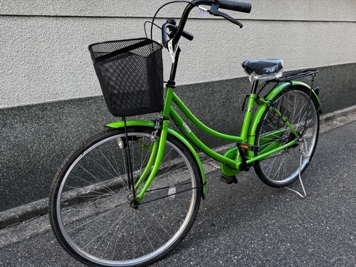 347番　全車両格安販売‼️ 26インチ シティサイクル　ママチャリ