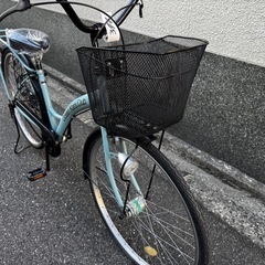 341番　全車両格安販売‼️ 26インチ　オートライト　ママチャリの画像