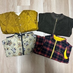 男の子／男児服　キッズ100〜110センチ　秋〜冬用洋服など　計22点の画像