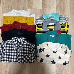 男の子／男児服　キッズ100〜110センチ　秋〜冬用洋服など　計22点の画像
