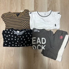 男の子／男児服　キッズ100〜110センチ　秋〜冬用洋服など　計22点の画像