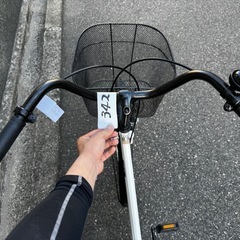 342番　全車両格安販売‼️ 26インチ シティサイクル　ママチャリの画像