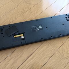 【無料で譲ります】エレコム　キーボード　TK-FDM106MBK [ブラック]の画像