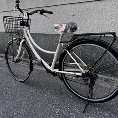 345番　全車両格安販売‼️ 26インチ 変速　シティサイクル　ママチャリの画像