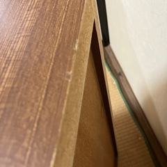 木のボックス棚の画像