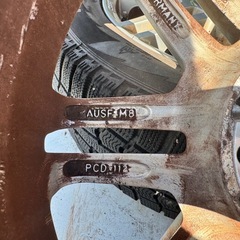 ATS アルミ　スタッドレス タイヤ4本 6.5J×16 PCD112 ピレリ ICECONTROL　205/55R16 の画像