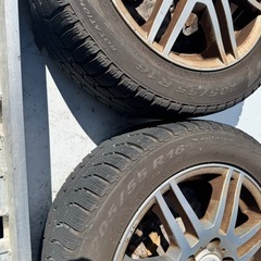 ATS アルミ　スタッドレス タイヤ4本 6.5J×16 PCD112 ピレリ ICECONTROL　205/55R16 の画像