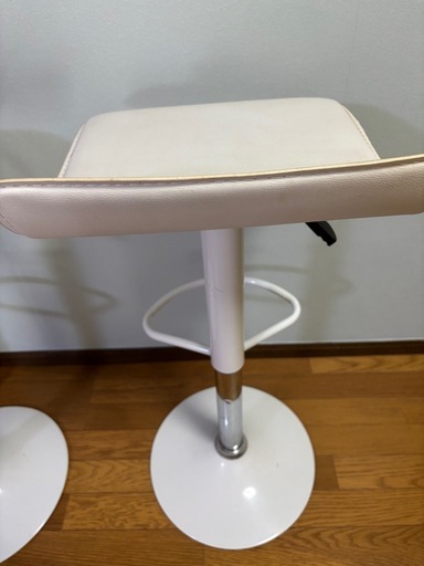 昇降式カウンターチェア 2脚セット