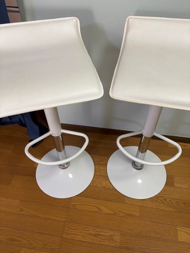 昇降式カウンターチェア 2脚セット