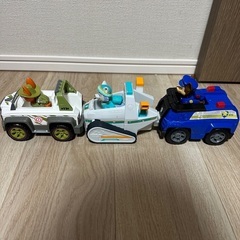 パウパトロール　ビークル＋キャラクターフィギュア　9セットとおまけの画像