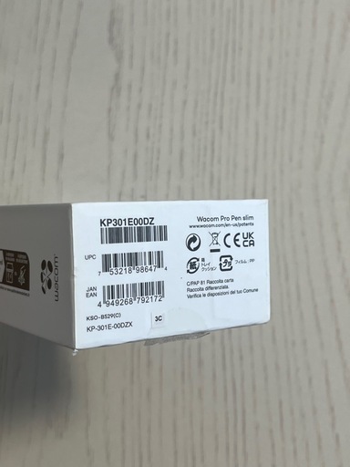 WACOM Pro Pen Slim KP301E00DZ