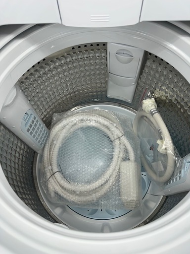 【ドリーム川西店御来店限定】⭐︎ジモティー見たよ割引⭐︎新古品洗濯機　AQUA　AQW-KS6R  6kg  2025年製 ／クリーニング済み 【2125540000026404】 ドリーム川西店御来店限定】⭐︎ジモティー見たよ割引⭐︎新古品洗濯機