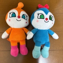 アンパンマン等 ぬいぐるみ詰め合わせの画像