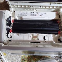 Panasonic　パーソナルファックス　KX-PD701  シルバー　子機1台の画像