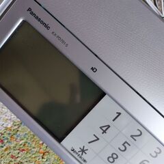 Panasonic　パーソナルファックス　KX-PD701  シルバー　子機1台の画像